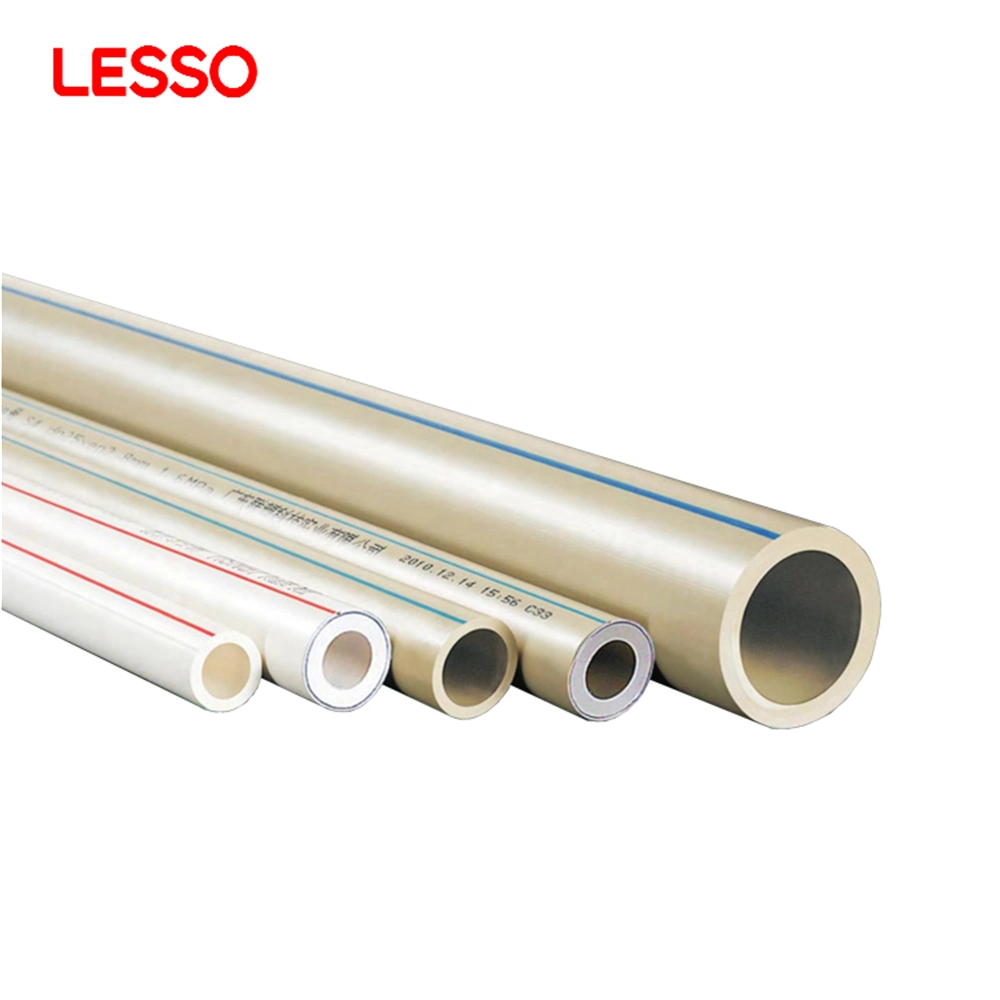 Lesso Straight Coil Pipe White Grey Colour 16 20 25 32 40 50 63 75 90 110 125 160mm PPR Pipeline for Cold and Hot Water Supply