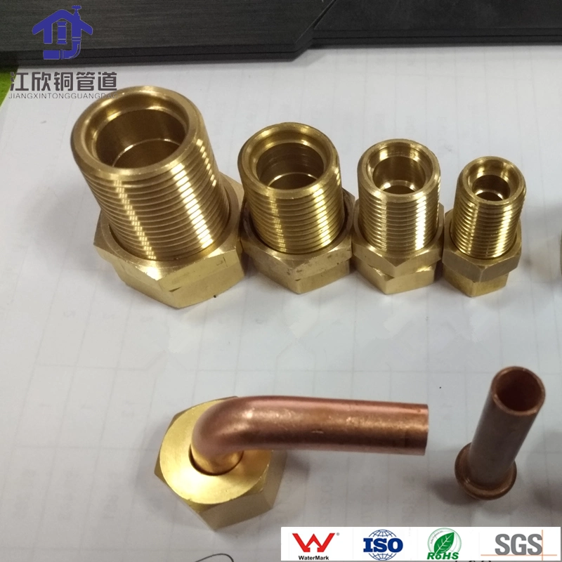 Brass Coil Capillary Pipe with Nut Connecting Pipes