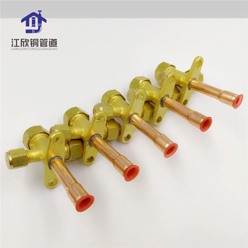 Air Conditioner Brass Service Valve Straight Fitting Series