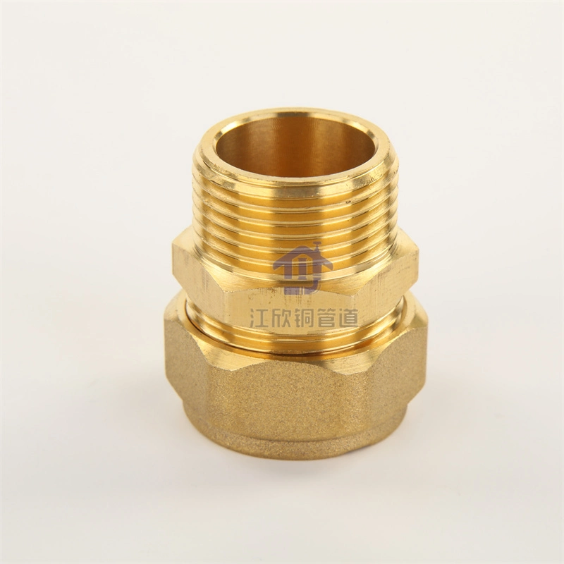 Copper Coil Capillary Pipe with Nut Connecting Pipe Copper Socket Fitting