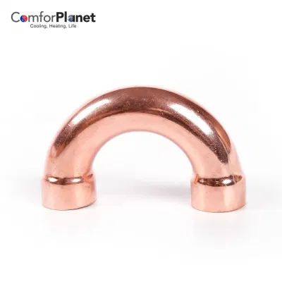 Precio de fábrica HVAC Refrigeración Tubo de cobre Tubo Montaje de cobre Curva de retorno para aire acondicionado