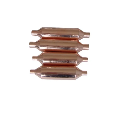 Silenciador de cobre de 0,8 mm para refrigeración para calefacción, refrigeración, ventilación del aire acondicionado