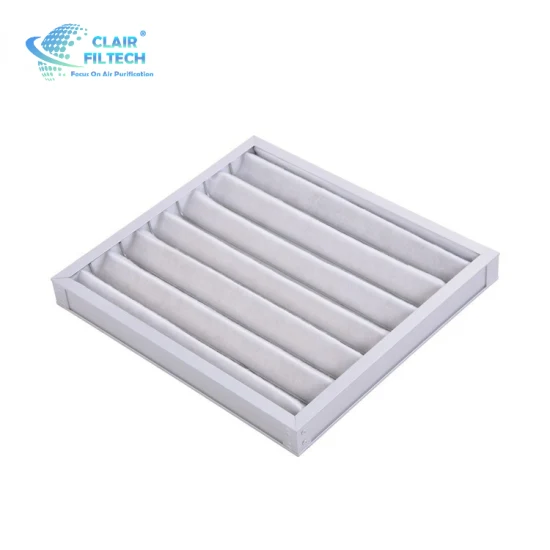 Filtro industrial de medios filtrantes de fibra sintética prefiltro de tablones lavables de venta caliente para sistemas de ventilación de aire acondicionado y sistemas de eliminación de polvo